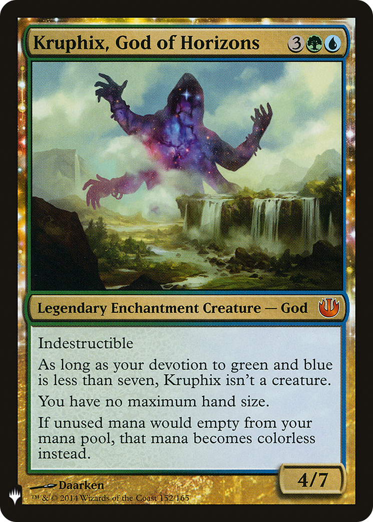 Kruphix, God of Horizons |  (JOU-152) [The List]