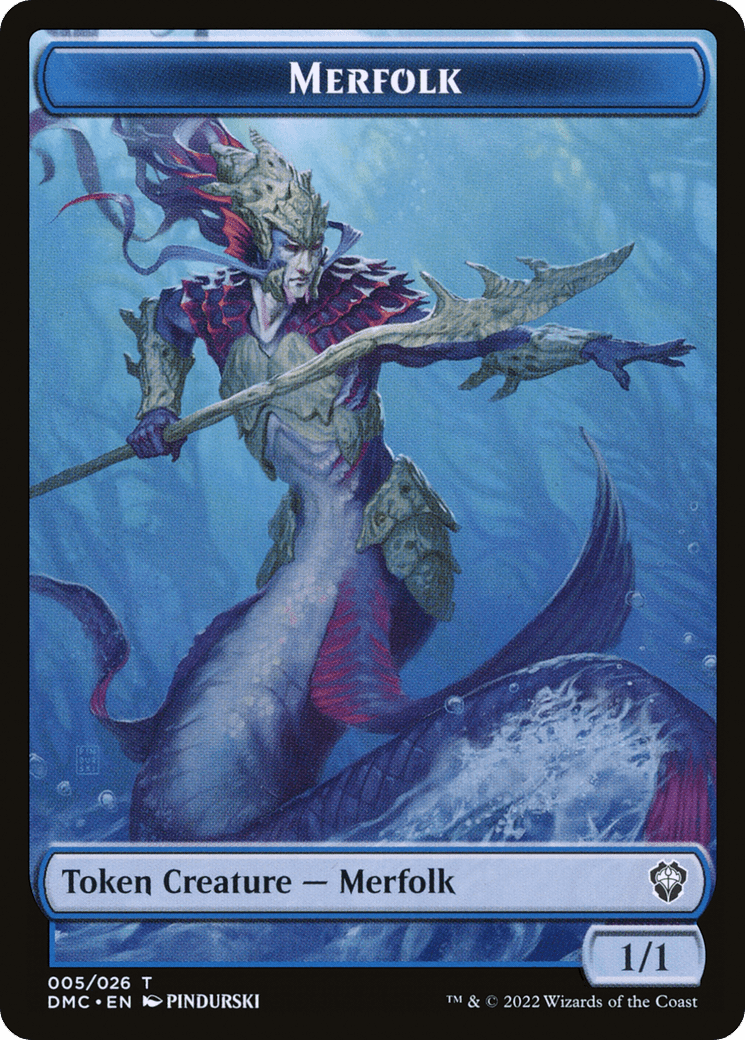 Merfolk (TDMU-005) - Dominaria United Tokens