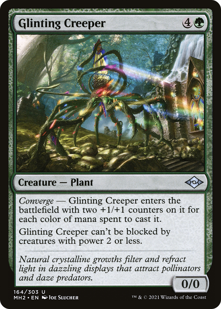 Glinting Creeper [Modern Horizons 2] Foil