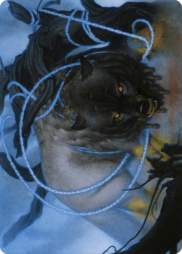 Bind the Monster // Bind the Monster (AKHM-011) - Kaldheim Art Series (Borderless)