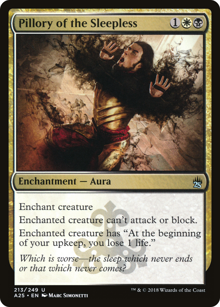 Pillory of the Sleepless [Masters 25] Foil