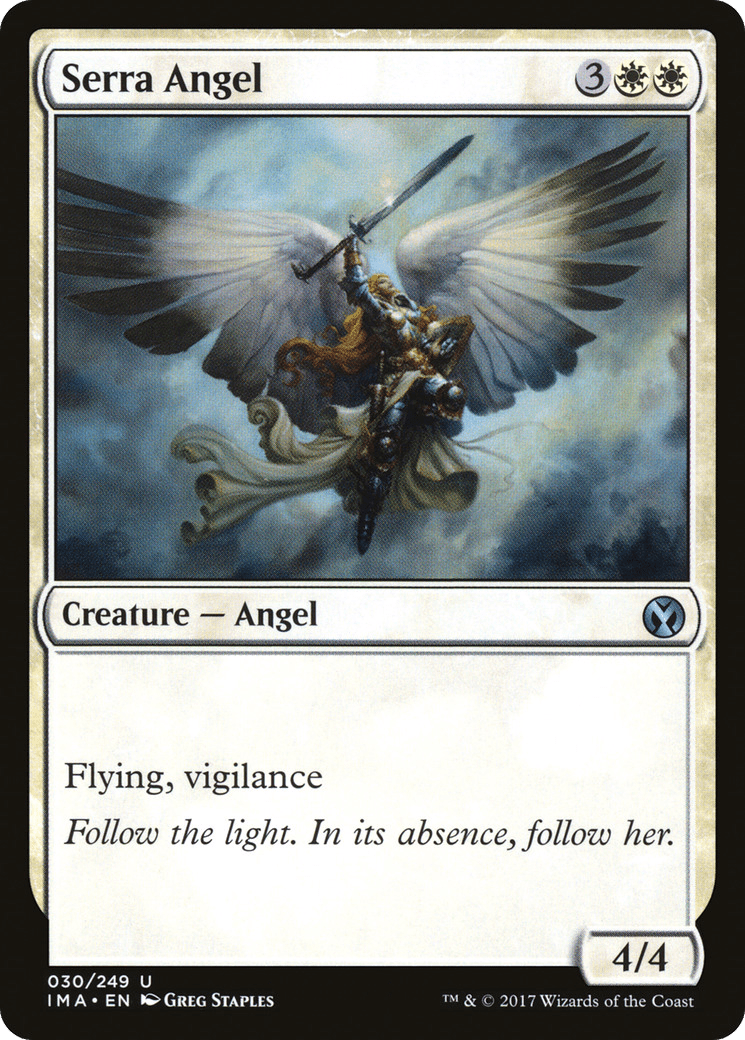 Serra Angel [Iconic Masters] Foil