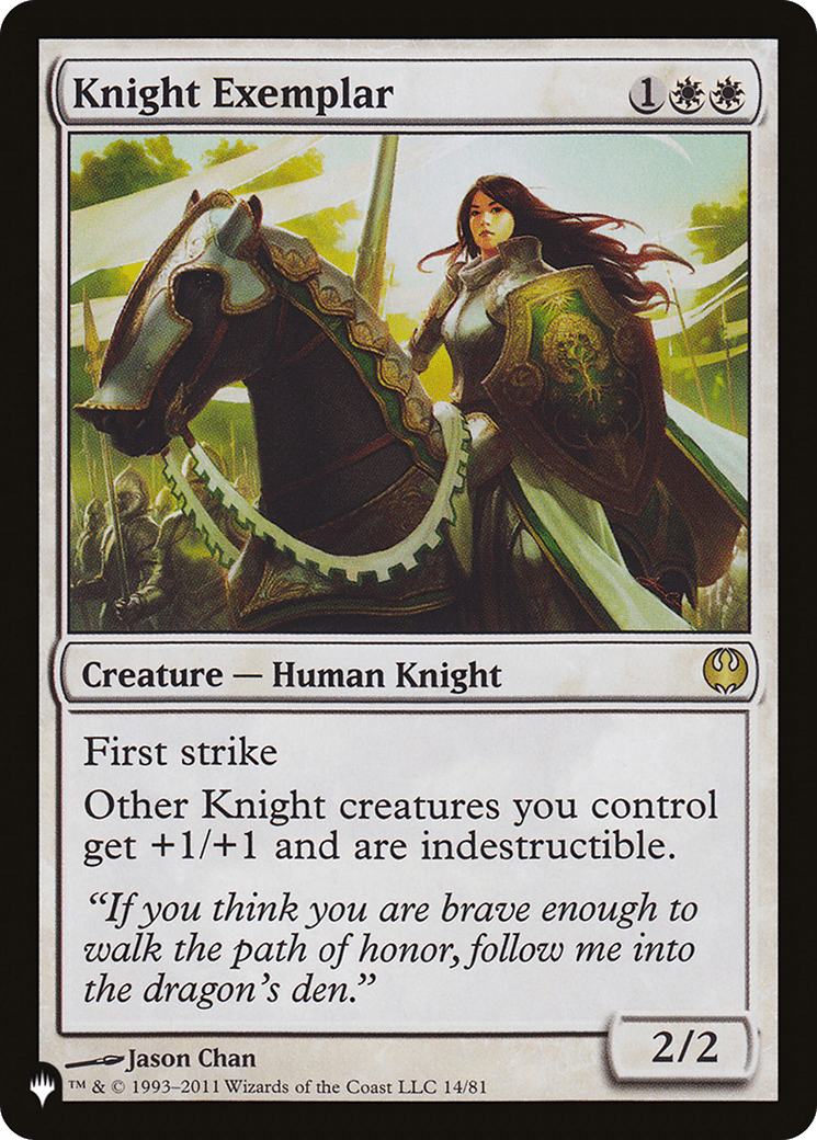 Knight Exemplar |  (DDG-14) [The List]