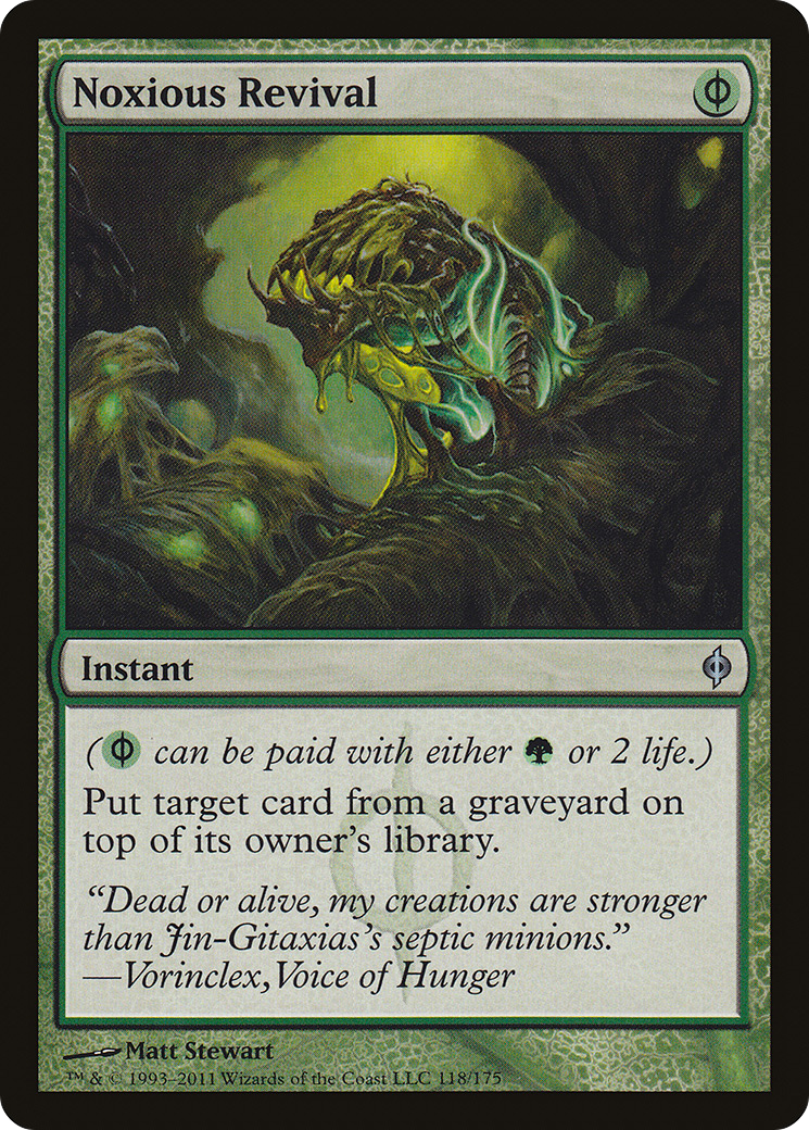 Noxious Revival [New Phyrexia] Foil