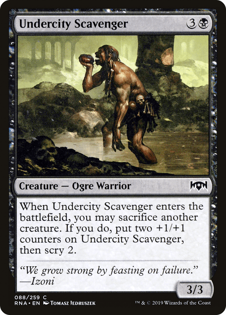 Undercity Scavenger [Ravnica Allegiance] Foil