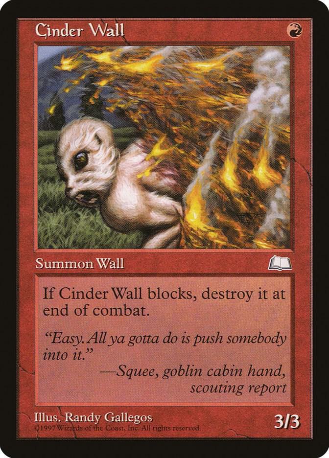 Cinder Wall 94/167 (Weatherlight) 