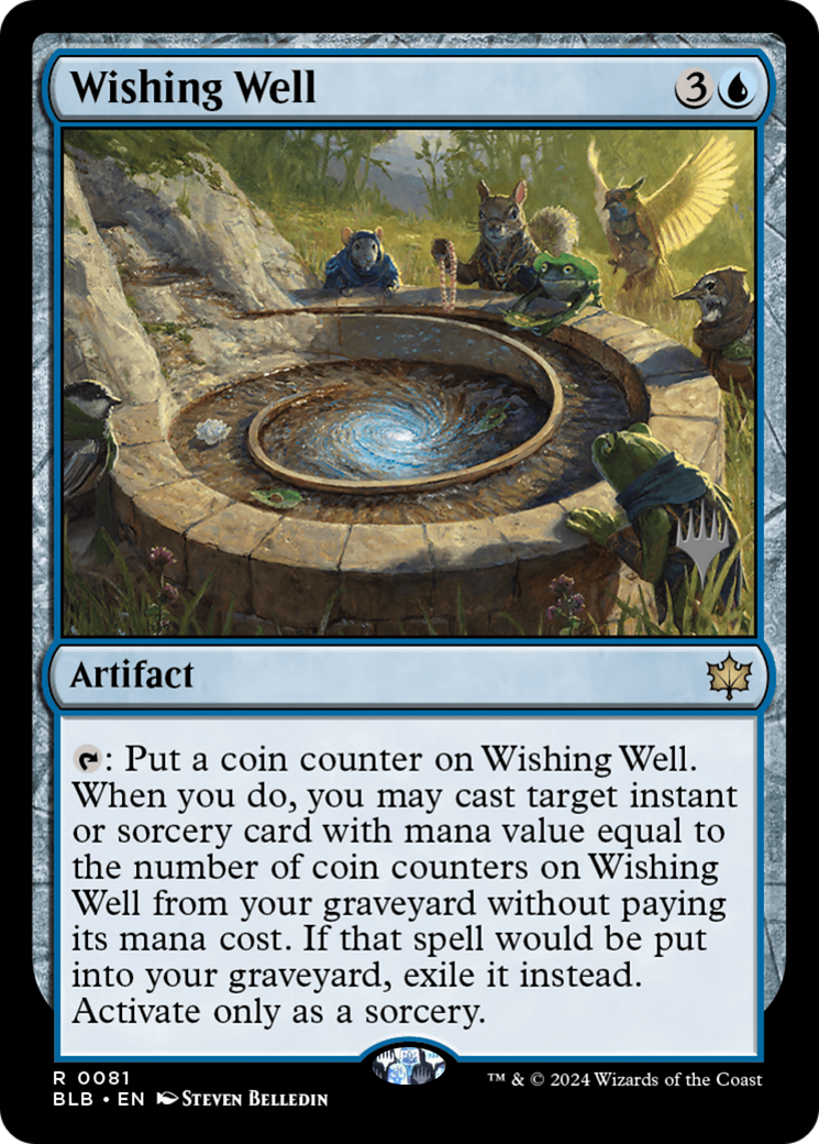 Wishing Well (Promo Pack) [Bloomburrow Promos] Foil
