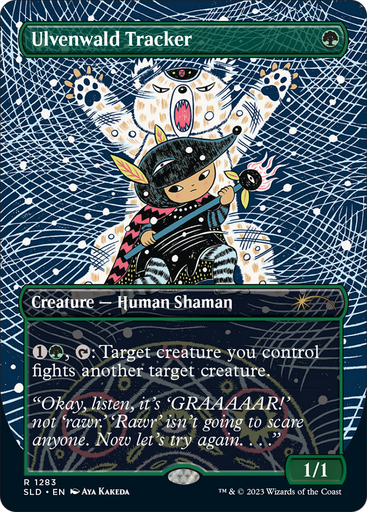 Ulvenwald Tracker (Borderless) [Secret Lair Drop Series] Foil