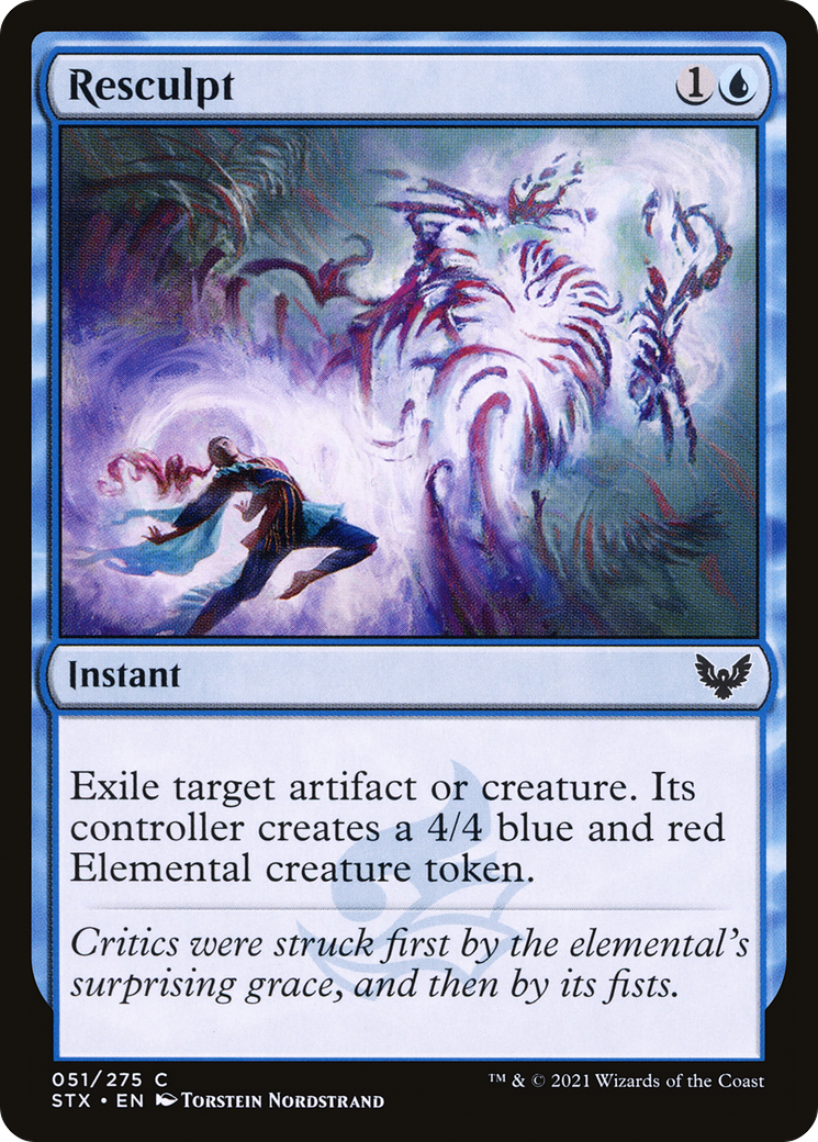 Resculpt [Strixhaven: School of Mages] Foil