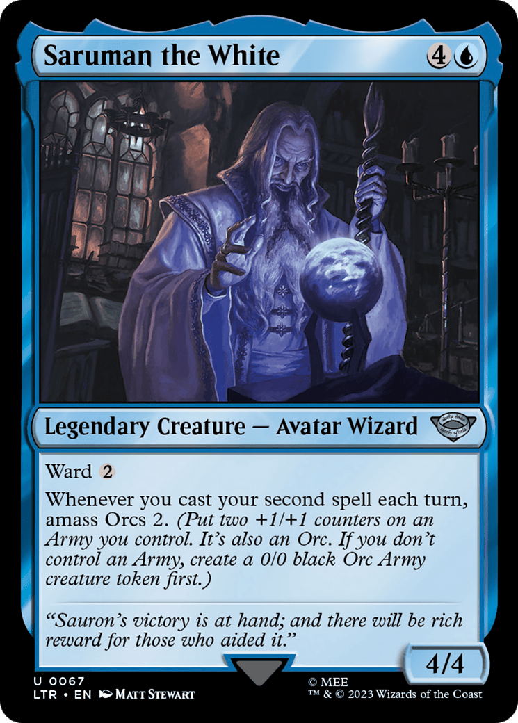 Saruman the White [The Lord of the Rings: Tales of Middle-Earth] Foil