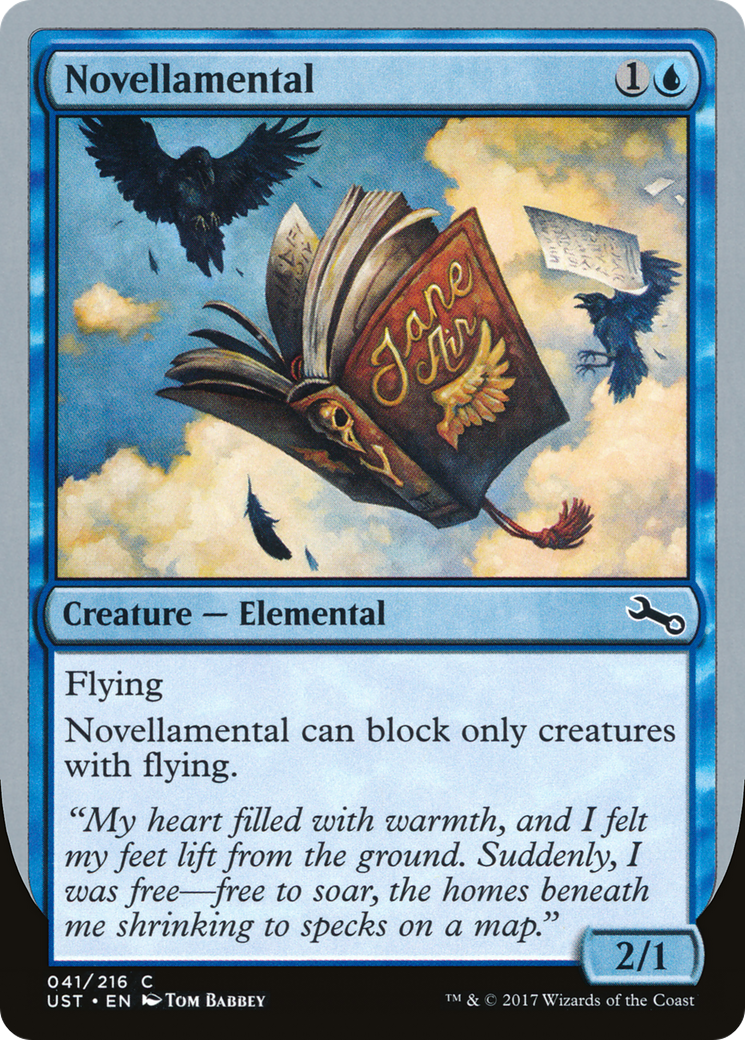 Novellamental ("My heart filled with warmth...") [Unstable] Foil