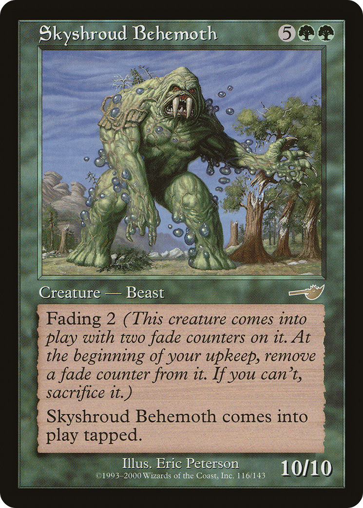 Skyshroud Behemoth [Nemesis] Foil