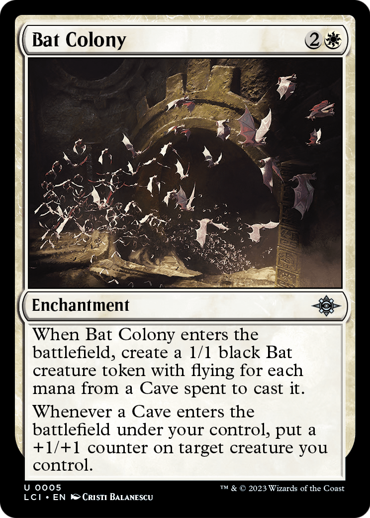 Bat Colony [The Lost Caverns of Ixalan] Foil