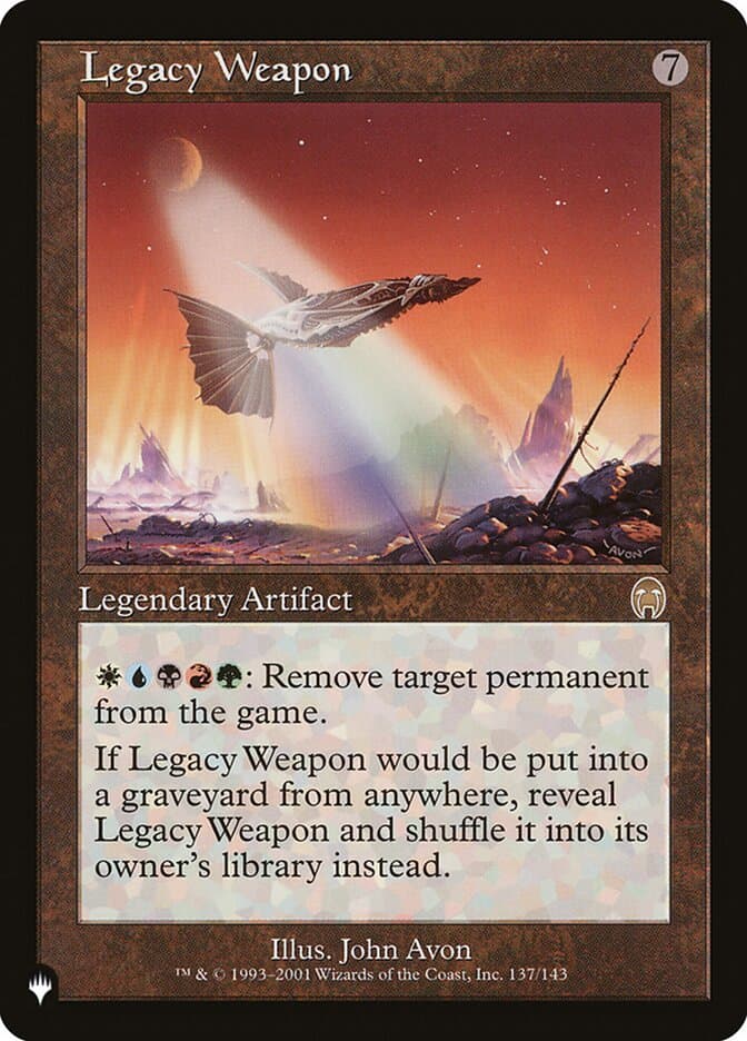Legacy Weapon |  (APC-137) [The List]