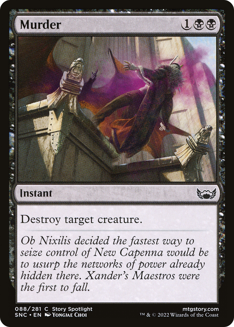 Murder [Streets of New Capenna] Foil