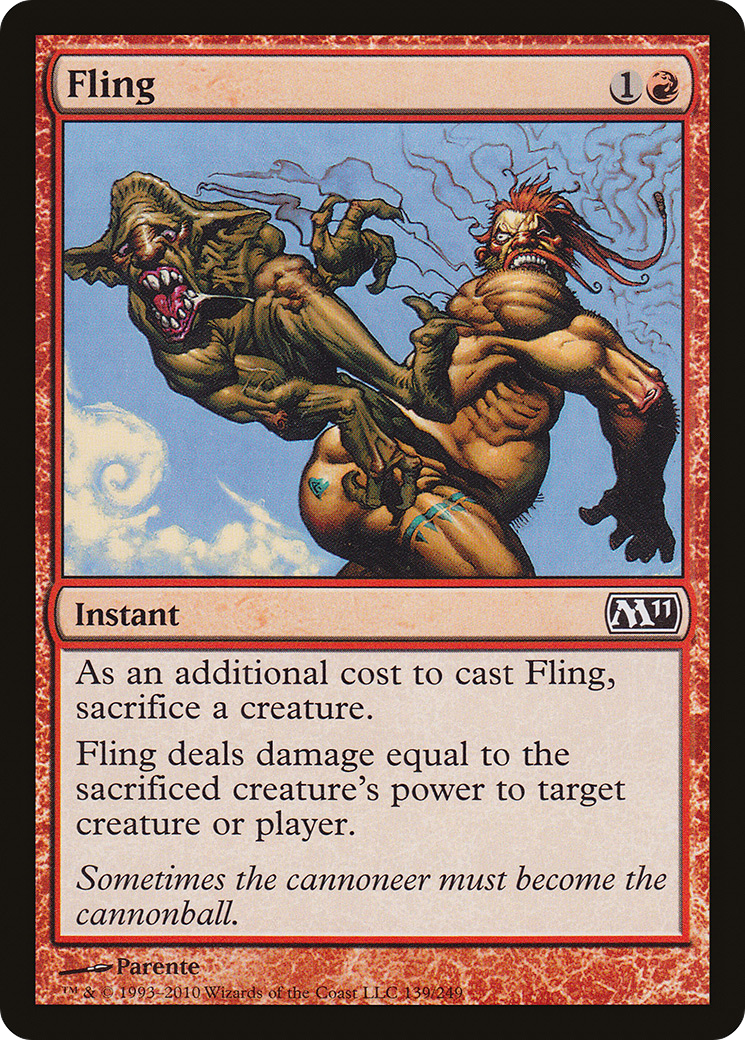 Fling [Magic 2011] Foil
