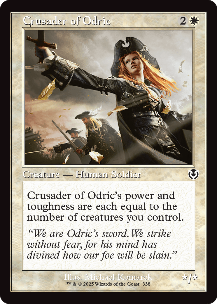 Crusader of Odric (Retro Frame) (-338) [Innistrad Remastered]