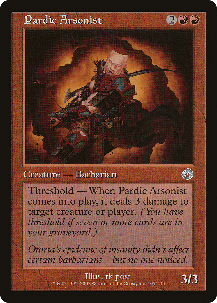 Pardic Arsonist [Torment] Foil