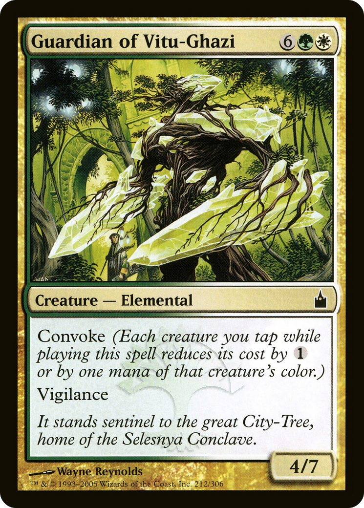 Guardian of Vitu-Ghazi [Ravnica: City of Guilds] Foil