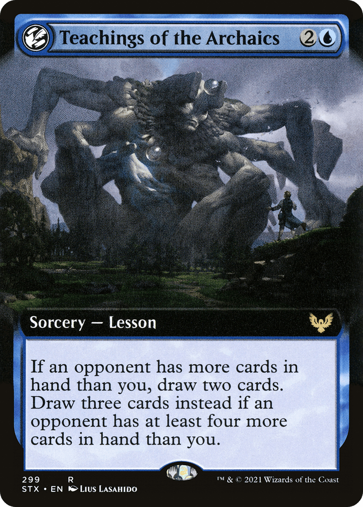 Teachings of the Archaics (Extended Art) [Strixhaven: School of Mages] Foil