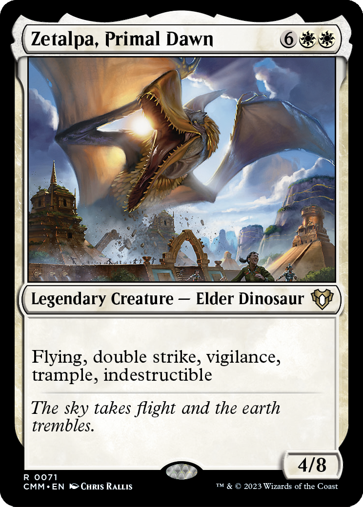 Zetalpa, Primal Dawn [Commander Masters] Foil
