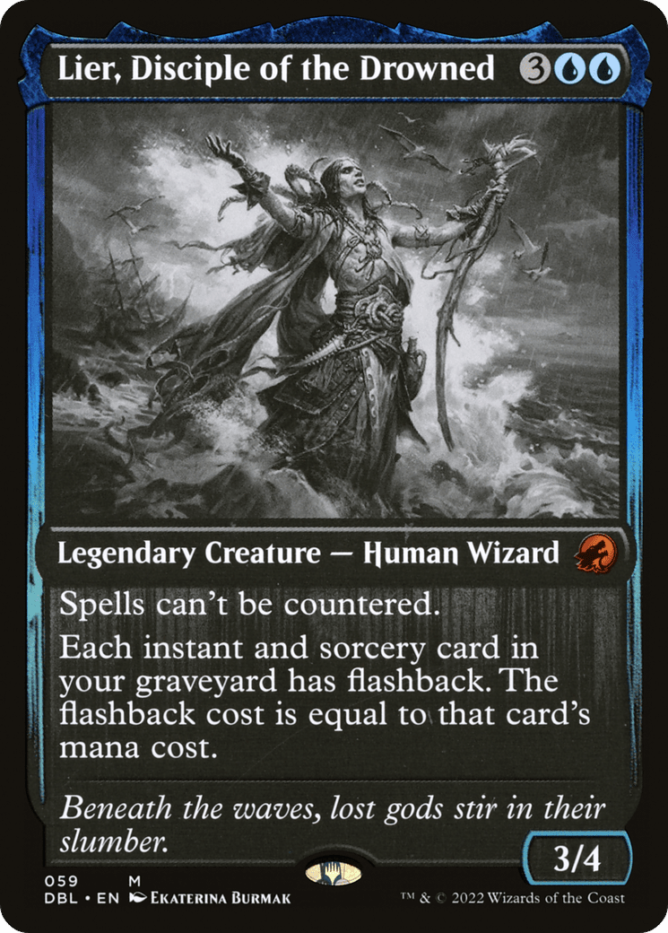 Lier, Disciple of the Drowned [Innistrad: Double Feature] Foil