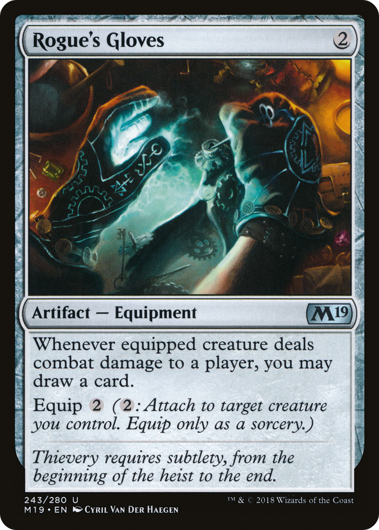 Rogue's Gloves [Core Set 2019] Foil