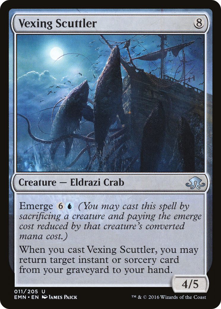 Vexing Scuttler [Eldritch Moon] Foil