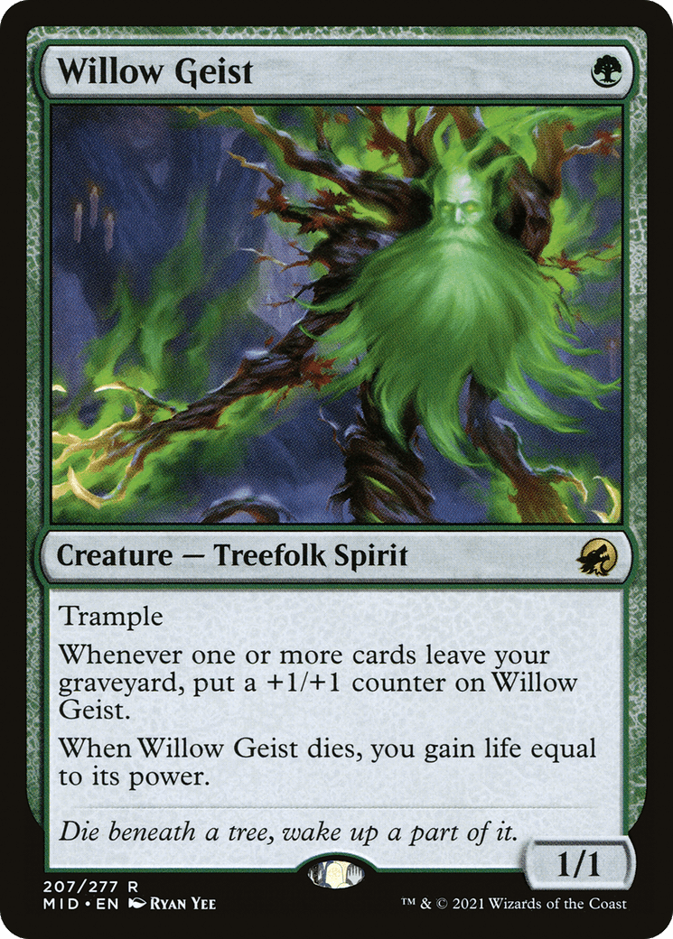 Willow Geist [Innistrad: Midnight Hunt] Foil