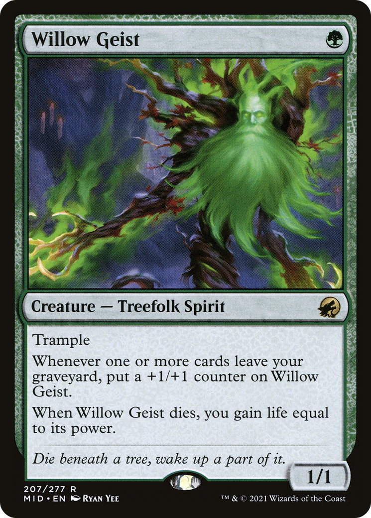 Willow Geist [Innistrad: Midnight Hunt] Foil