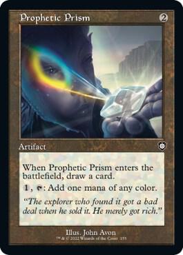 Prophetic Prism Retro Frame 155 (Commander: The Brothers' War) 