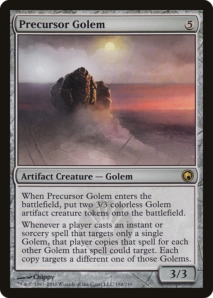 Precursor Golem [Scars of Mirrodin] Foil