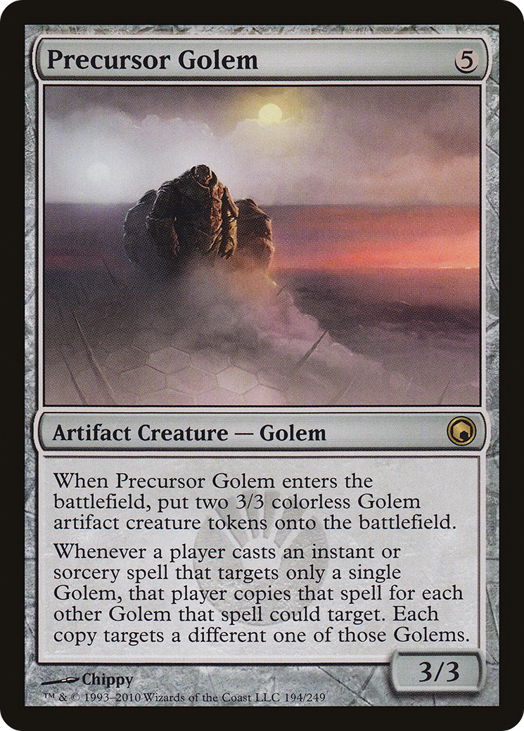 Precursor Golem [Scars of Mirrodin] Foil