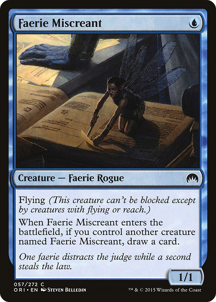 Faerie Miscreant [Magic Origins] Foil