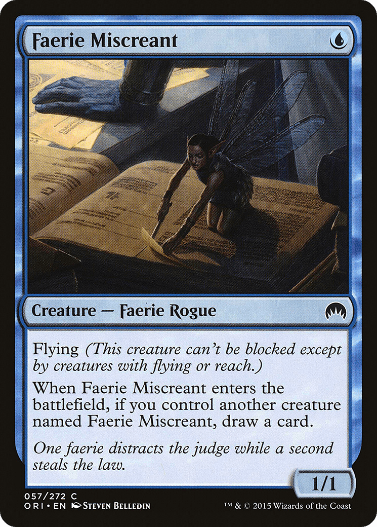 Faerie Miscreant [Magic Origins] Foil