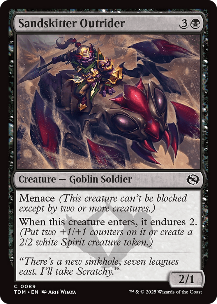 Sandskitter Outrider (089) [Tarkir: Dragonstorm]
