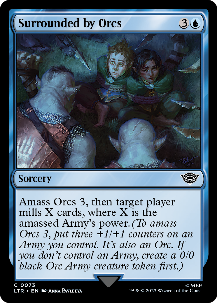 Surrounded by Orcs [The Lord of the Rings: Tales of Middle-Earth] Foil