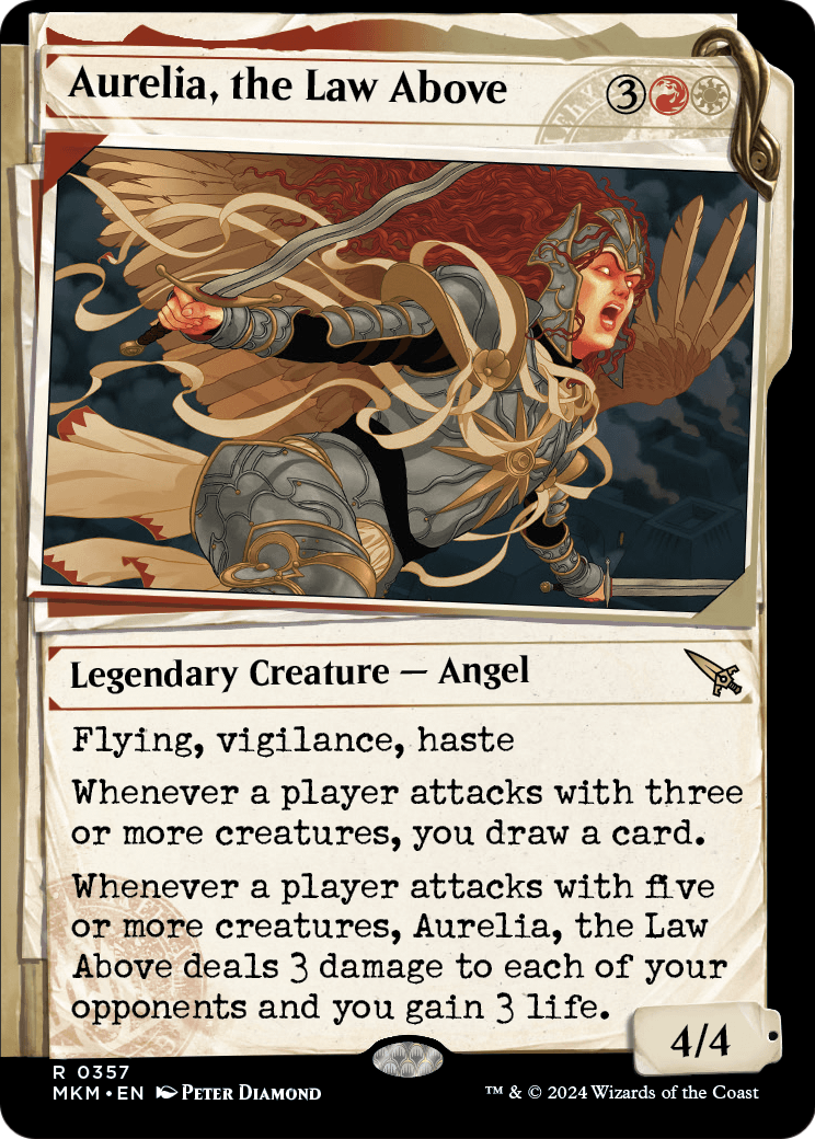 Aurelia, the Law Above (Showcase) (0357) [Murders at Karlov Manor] Foil