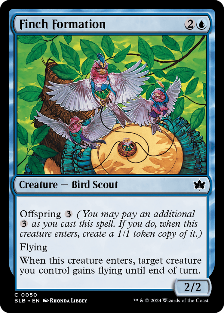 Finch Formation [Bloomburrow] Foil