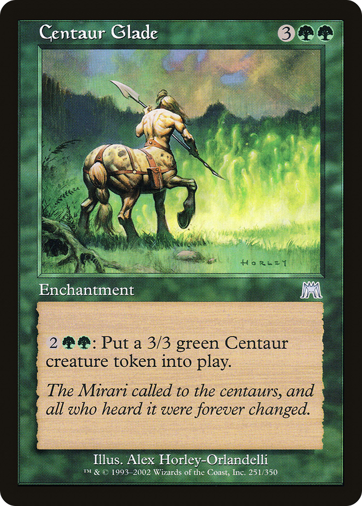 Centaur Glade [Onslaught] Foil