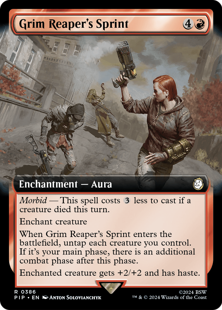 Grim Reaper's Sprint (Extended Art) [Fallout] Foil