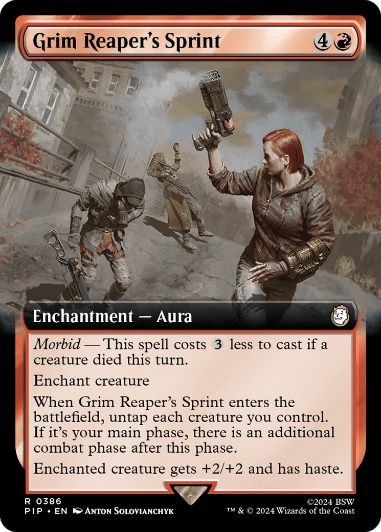 Grim Reaper's Sprint (Extended Art) [Fallout] Foil