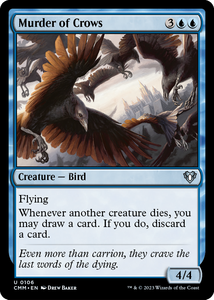 Murder of Crows [Commander Masters] Foil