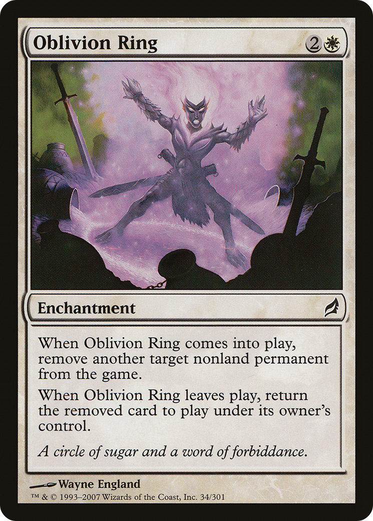 Oblivion Ring [Lorwyn] Foil