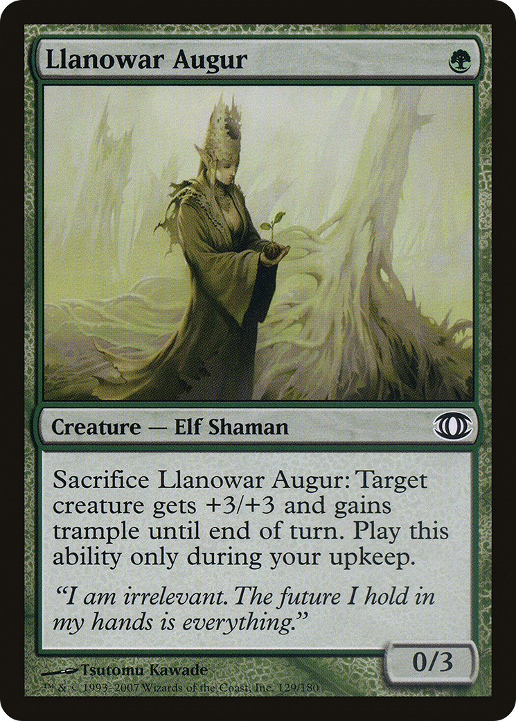 Llanowar Augur [Future Sight] Foil