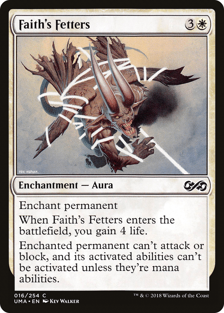 Faith's Fetters [Ultimate Masters] Foil