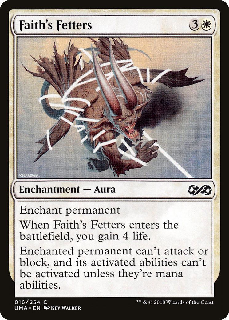 Faith's Fetters [Ultimate Masters] Foil