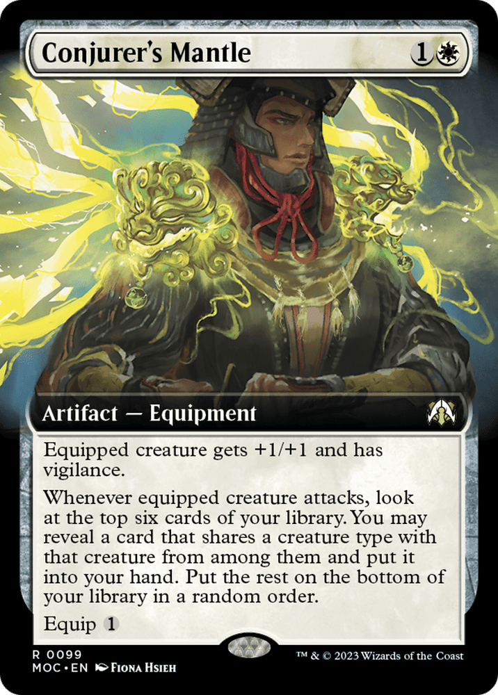 Conjurer's Mantle (Extended Art) [March of the Machine Commander]