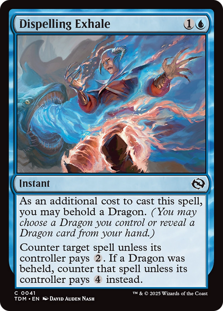 Dispelling Exhale (041) [Tarkir: Dragonstorm]  Foil