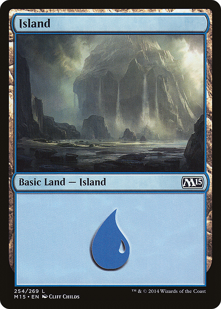 Island (254) [Magic 2015] Foil